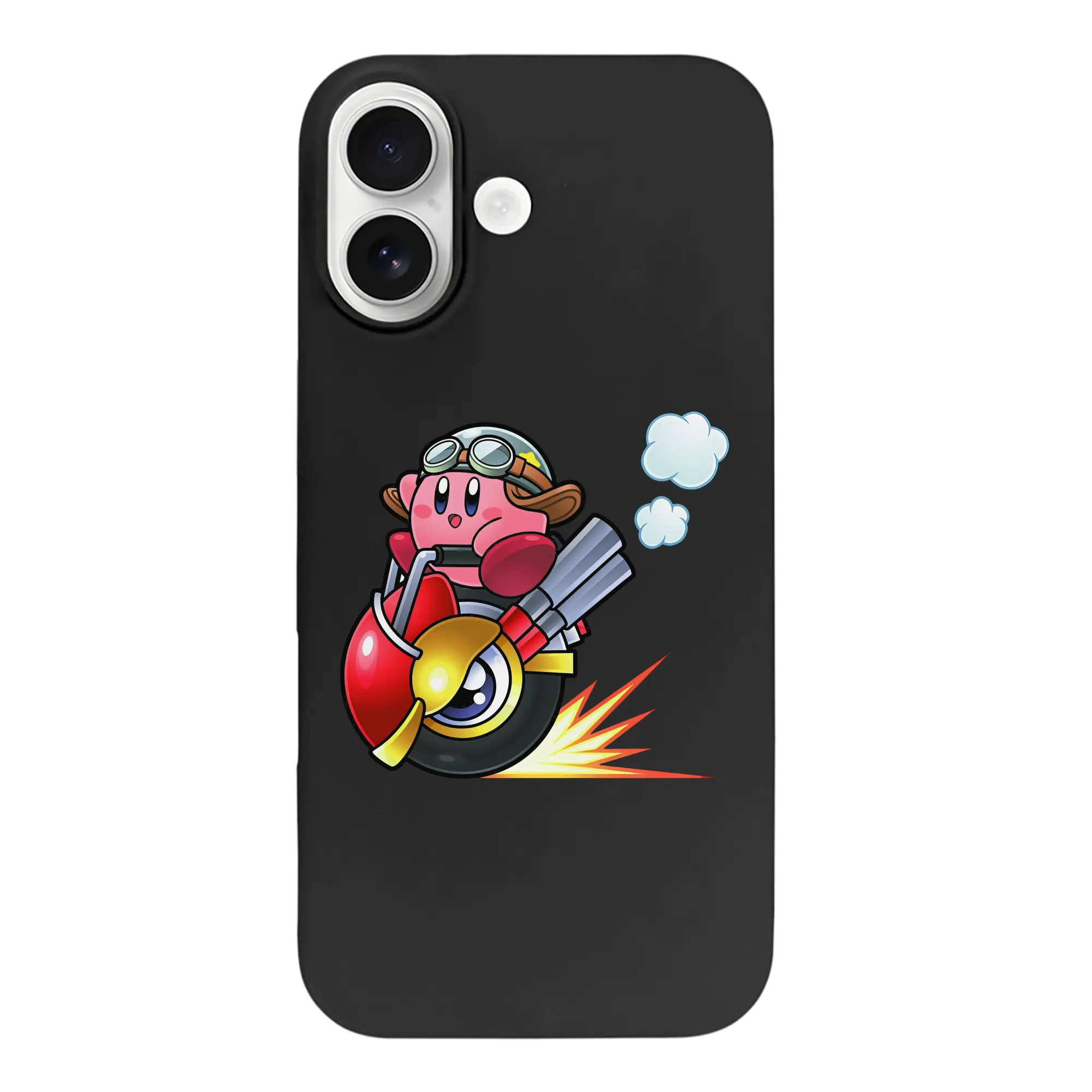 星のカービィ グッズ カービィ - iPhone 17 シリーズ シリコンケース 薄型 耐衝撃 指紋防止 ソフトタッチカバー 精密フィット 傷防止 保護ケース iPhone 17/17 Air/17 Pro/17 Pro Max 対応